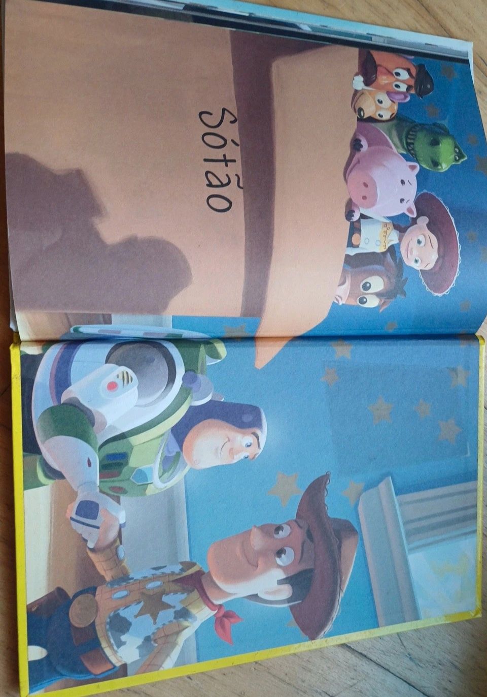 Livro toy storie 3