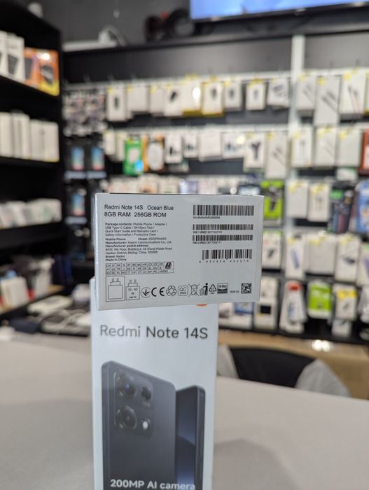 Xiaomi Redmi Note 14S 8/256gb Ocean Blue NFC 200MP 67W