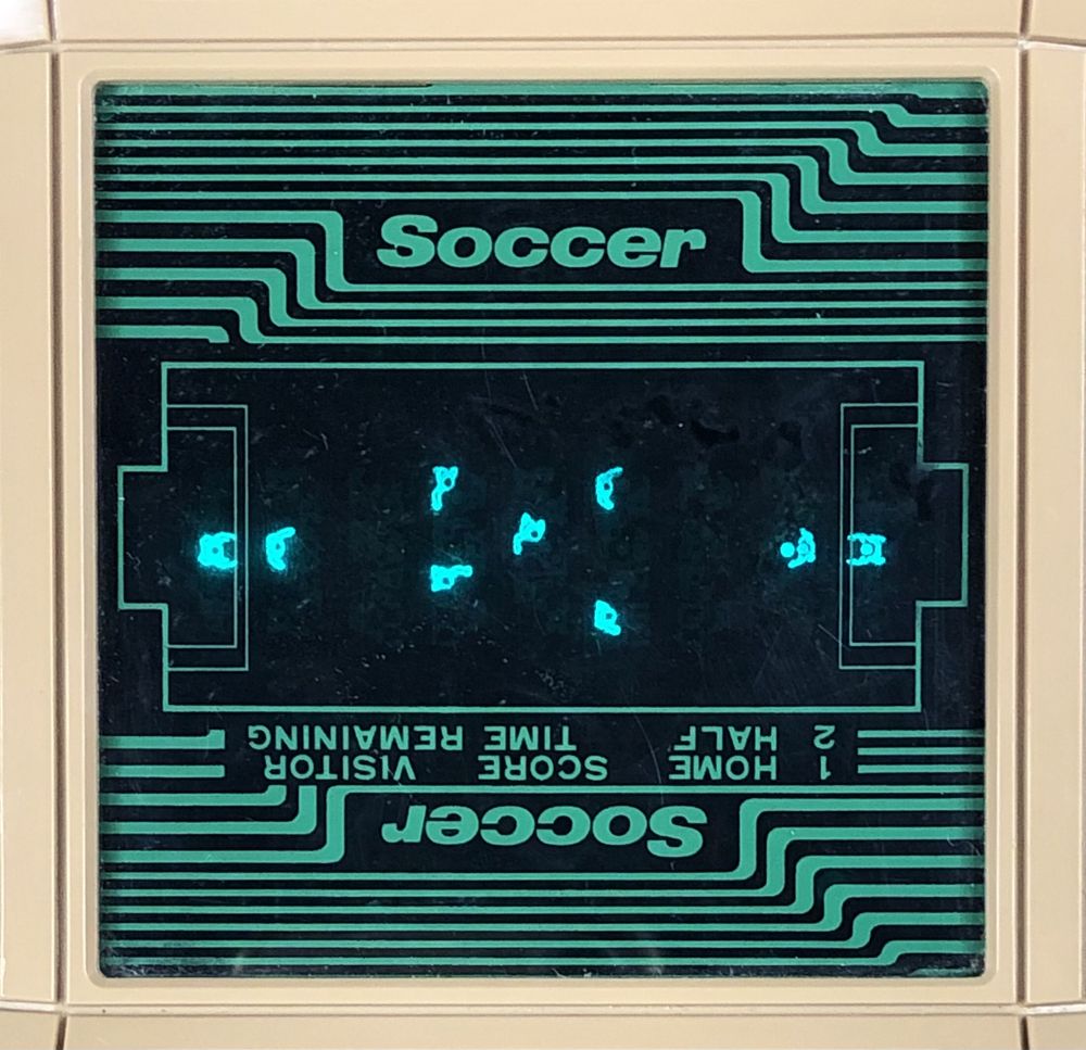 Retro SOCCER japońska gra elektroniczna Bambino table top futbol