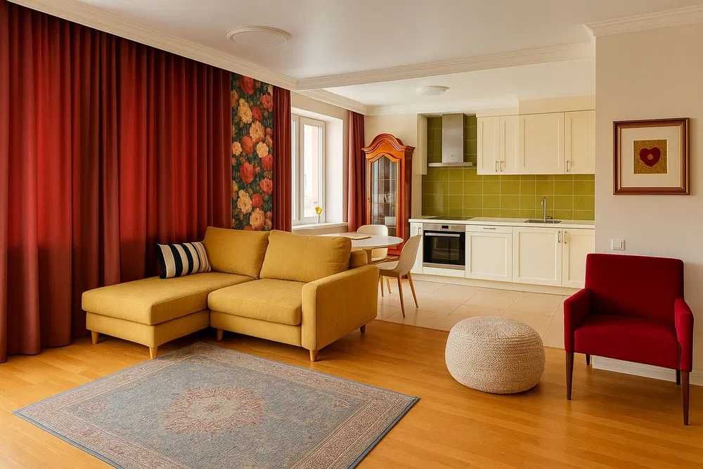 Продам 3к квартиру в центре с ремонтом и мебелью/Центральный