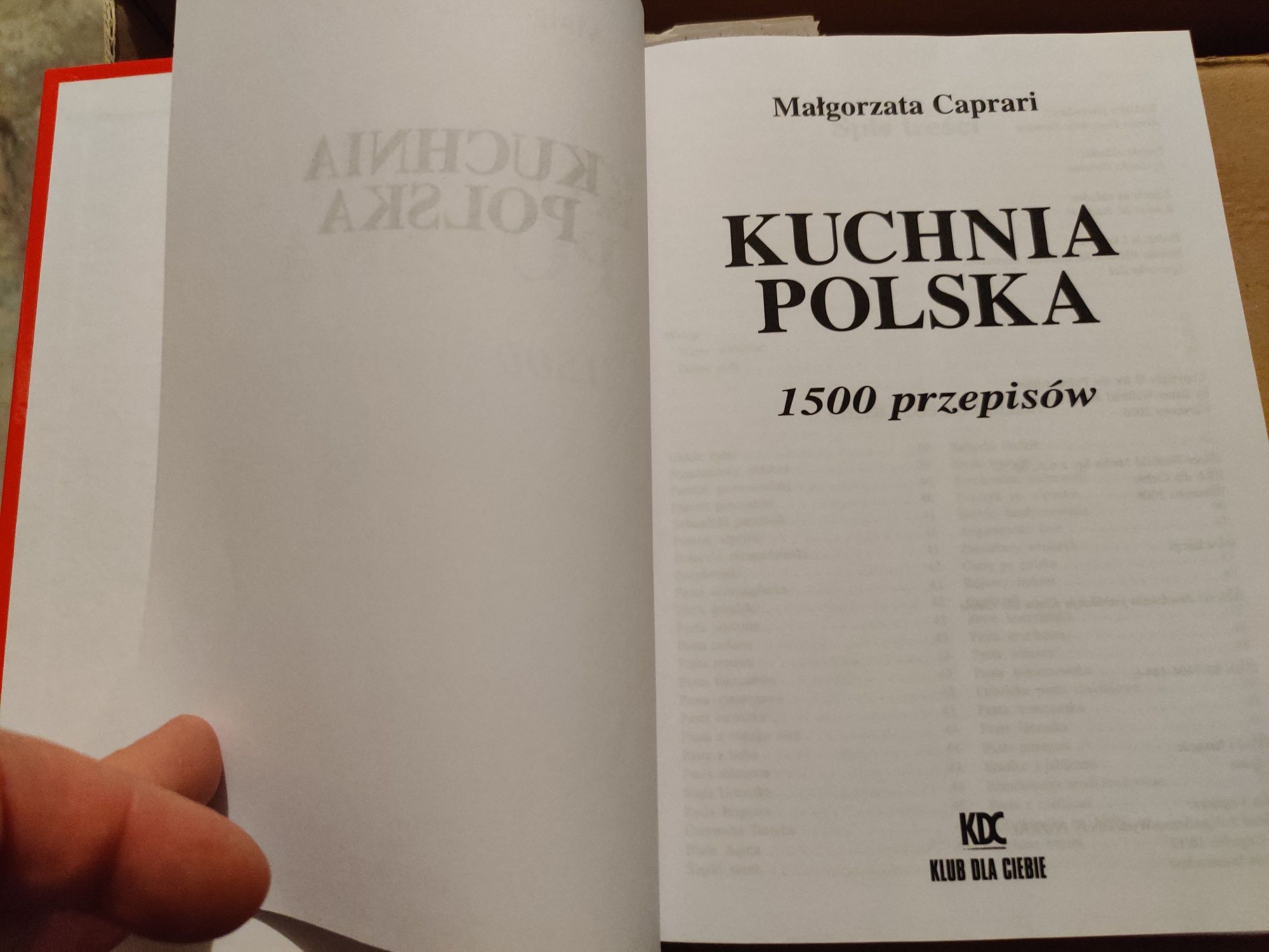 Kuchnia polska przepisy kulinarne 1500 plus książka