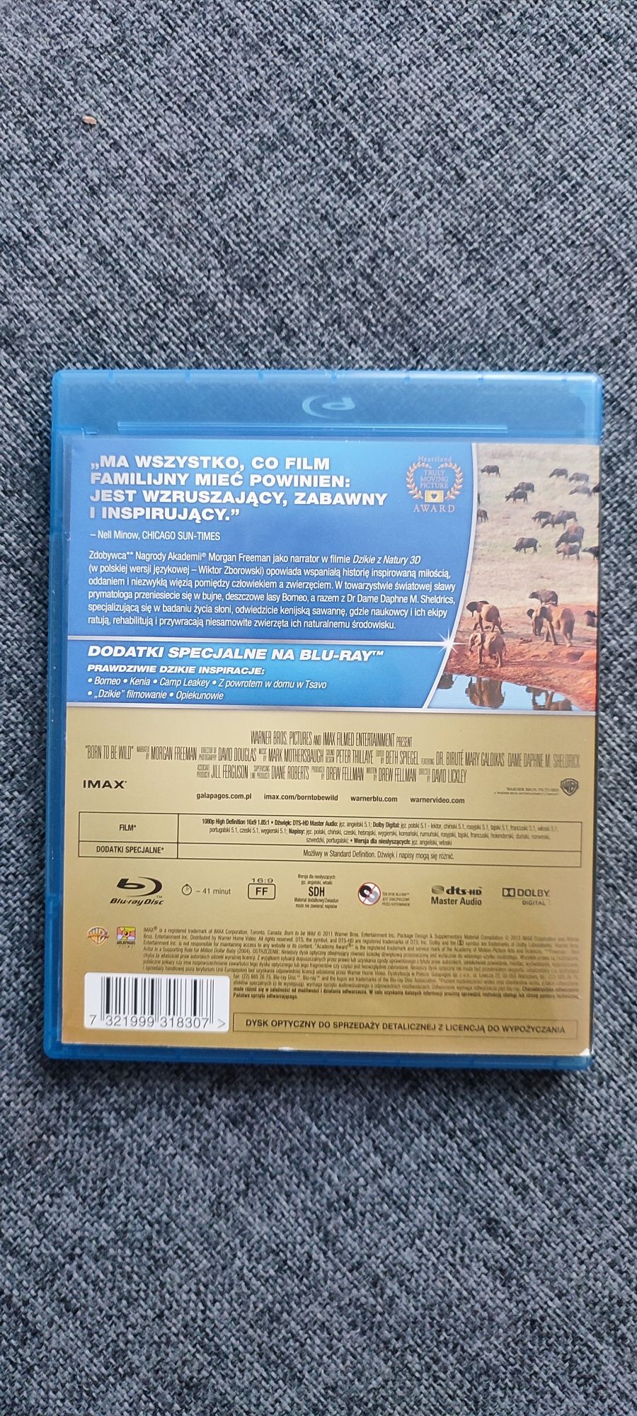 Blu-ray film Dzikie z natury