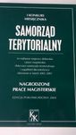 Rozprawy doktorskie i prace magisterskie dot. samorządu teryt.- 2004