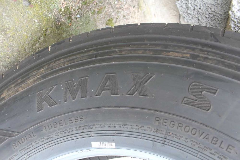 1x Goodyaer KMax S 295/80R22,5 295 80R22,5 17 mm NOWA 2019r.