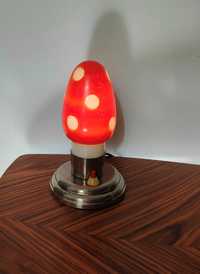 Lampa, lampka Grzybek, art deco, lata 30, PRL, vintage