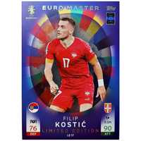 Karta Topps Euro 2024 Germany Filip Kostic Le17 Euro Master Limited
