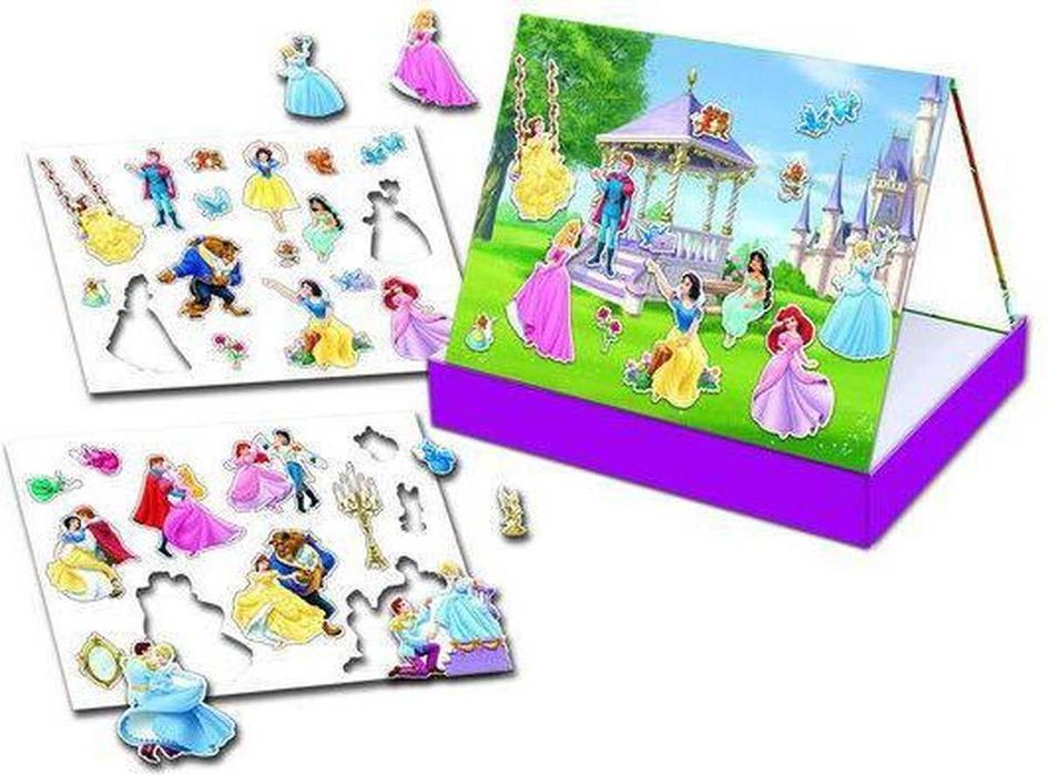 Trefl Magnetics Disney Princess układanka magnetyczna dwustronna