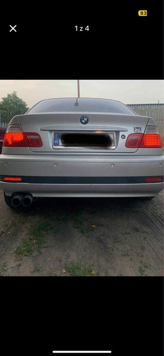 Zderzaki i progi bmw e46 coupe lift komplet