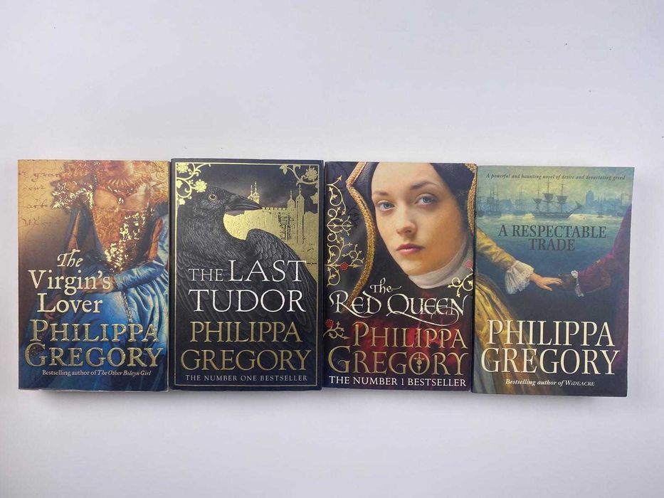 Philippa Gregory Zestaw książek używanych w j. angielskim