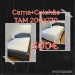Cama casal + colchão