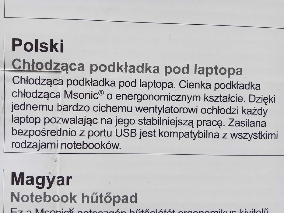 laptop podkladka chodzaca ultracicha