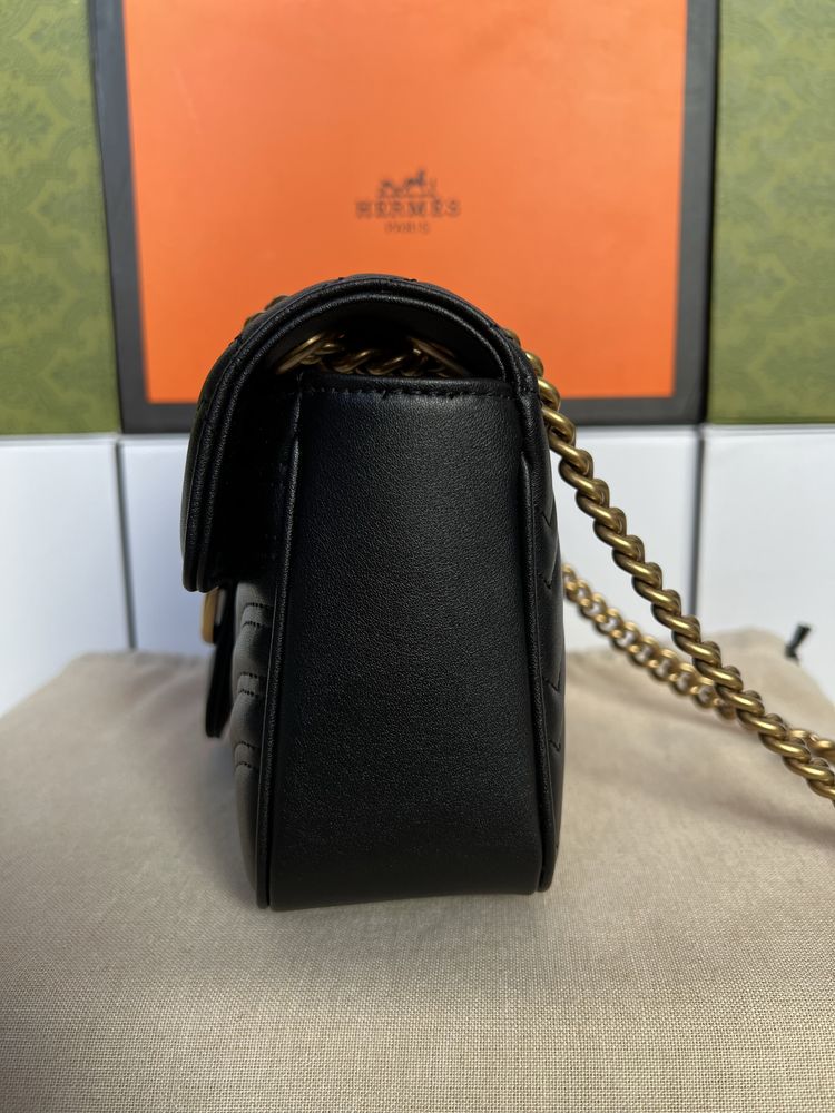 Torebka Gucci Marmont Black Leather