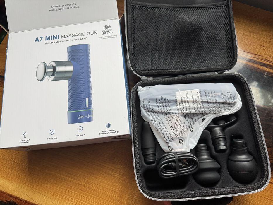 Bob and Brad A7 Mini масажний пістолет/масажер НОВИЙ