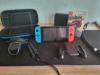 Nintendo switch + 3 gry