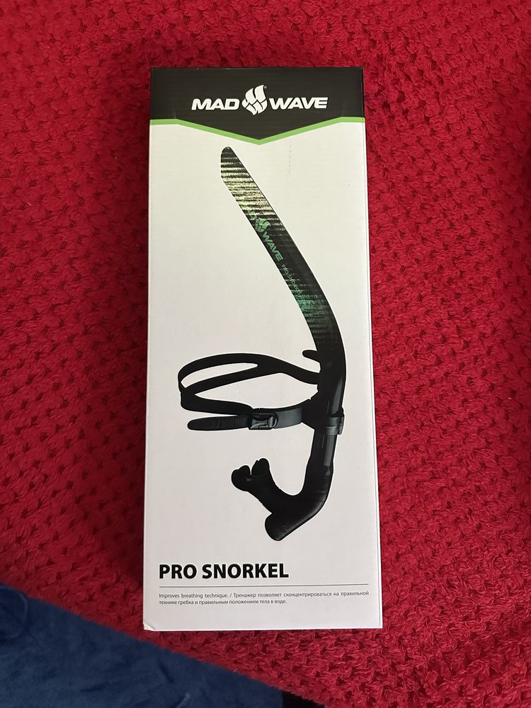 Fajka do pływania Mad Wave Pro Snorkel