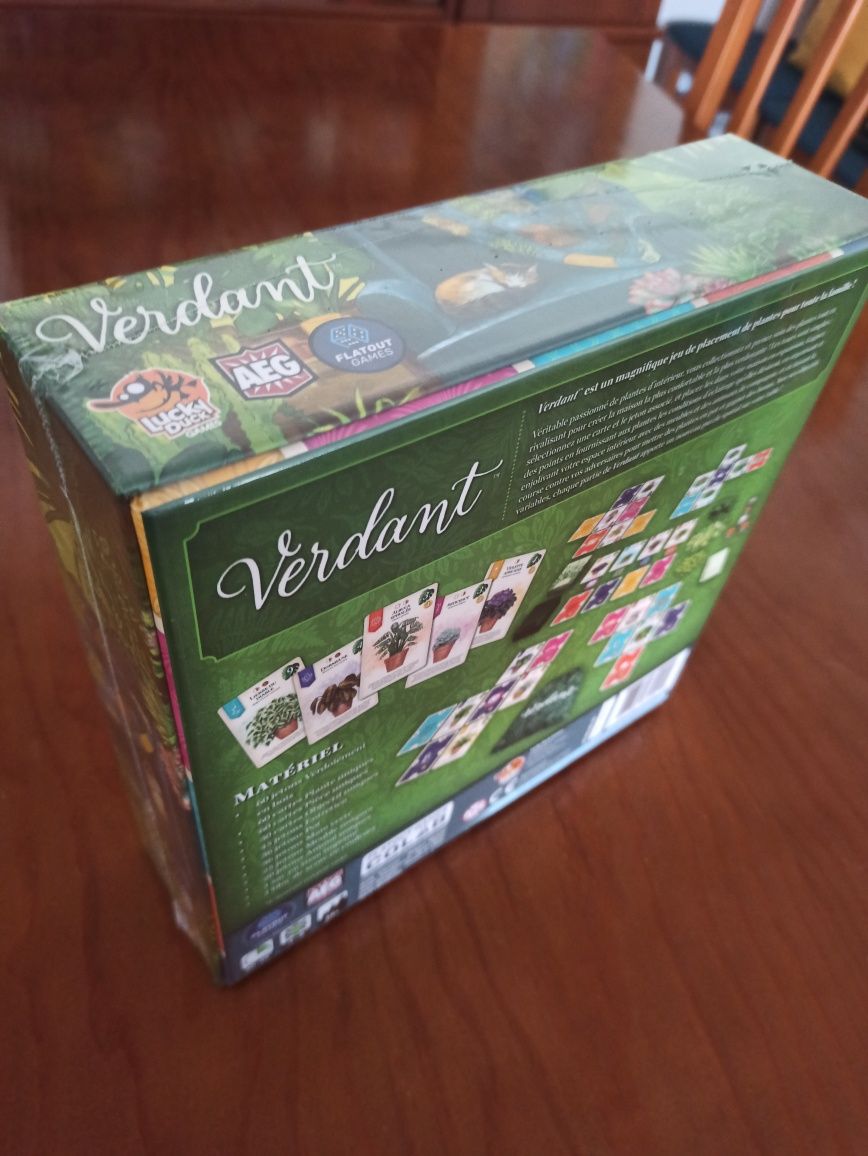 Jogo de tabuleiro Verdant  NOVO SELADO