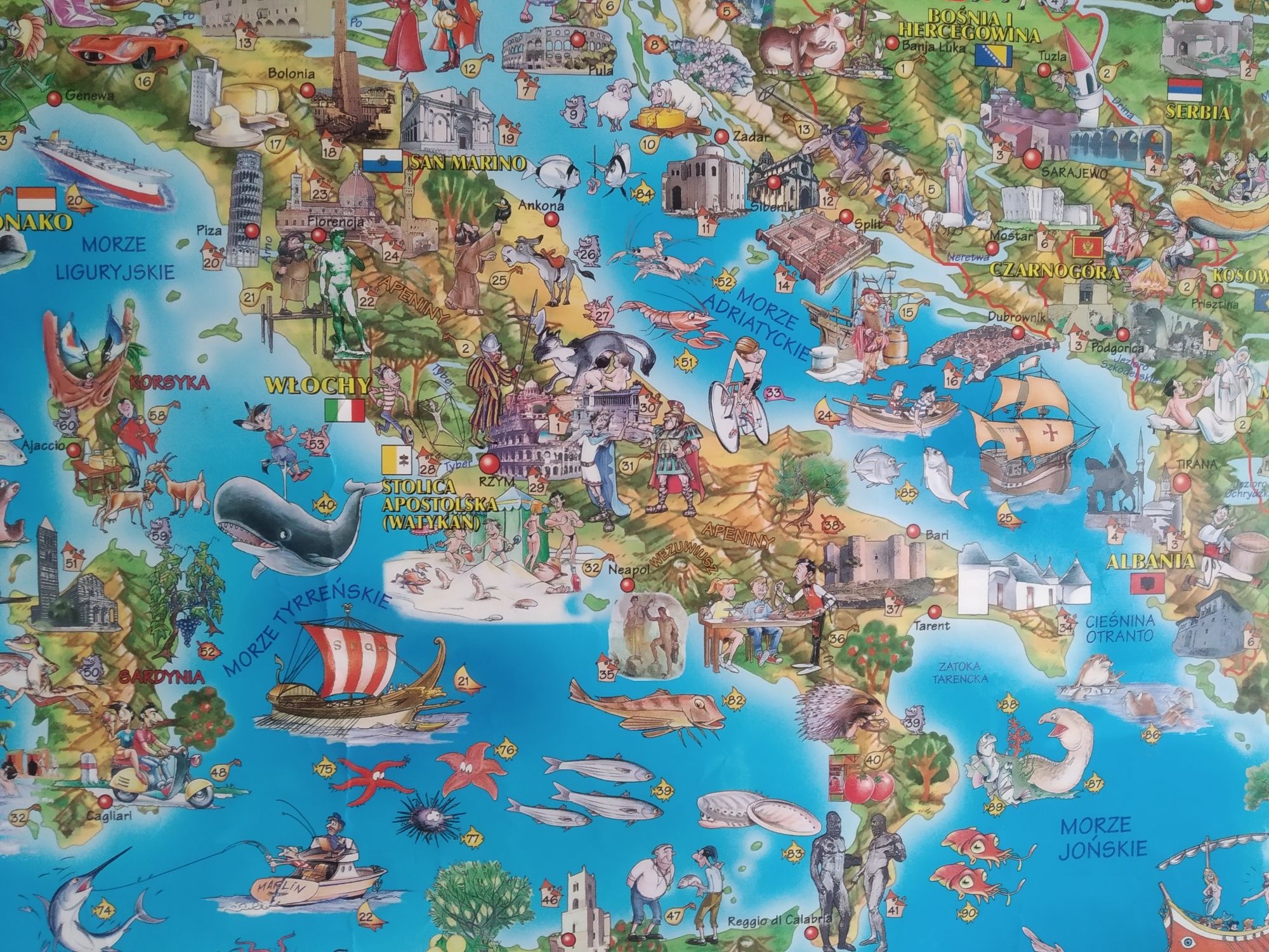Obrazkowa mapa Europy