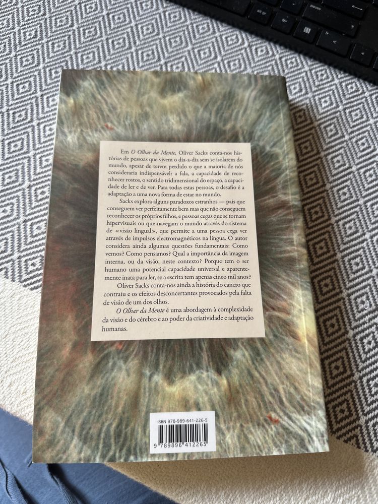 O olhar da mente oliver sacks relogio d’água