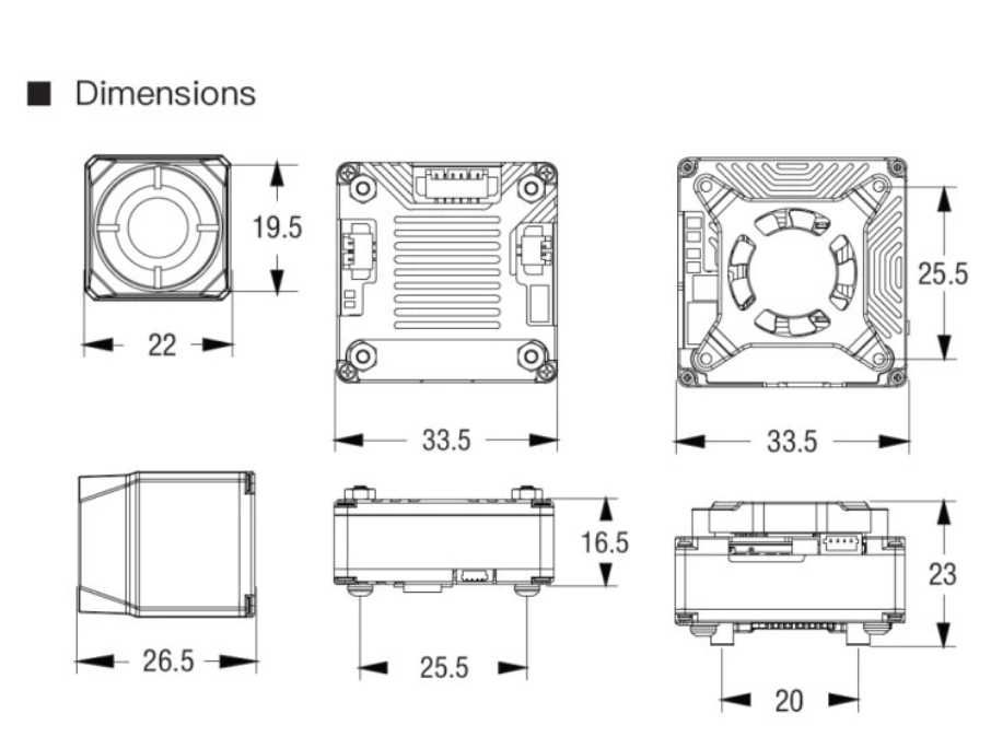 Тепловізійні камери FPV Caddx 384CA / 640CA / Eclipse 004 006