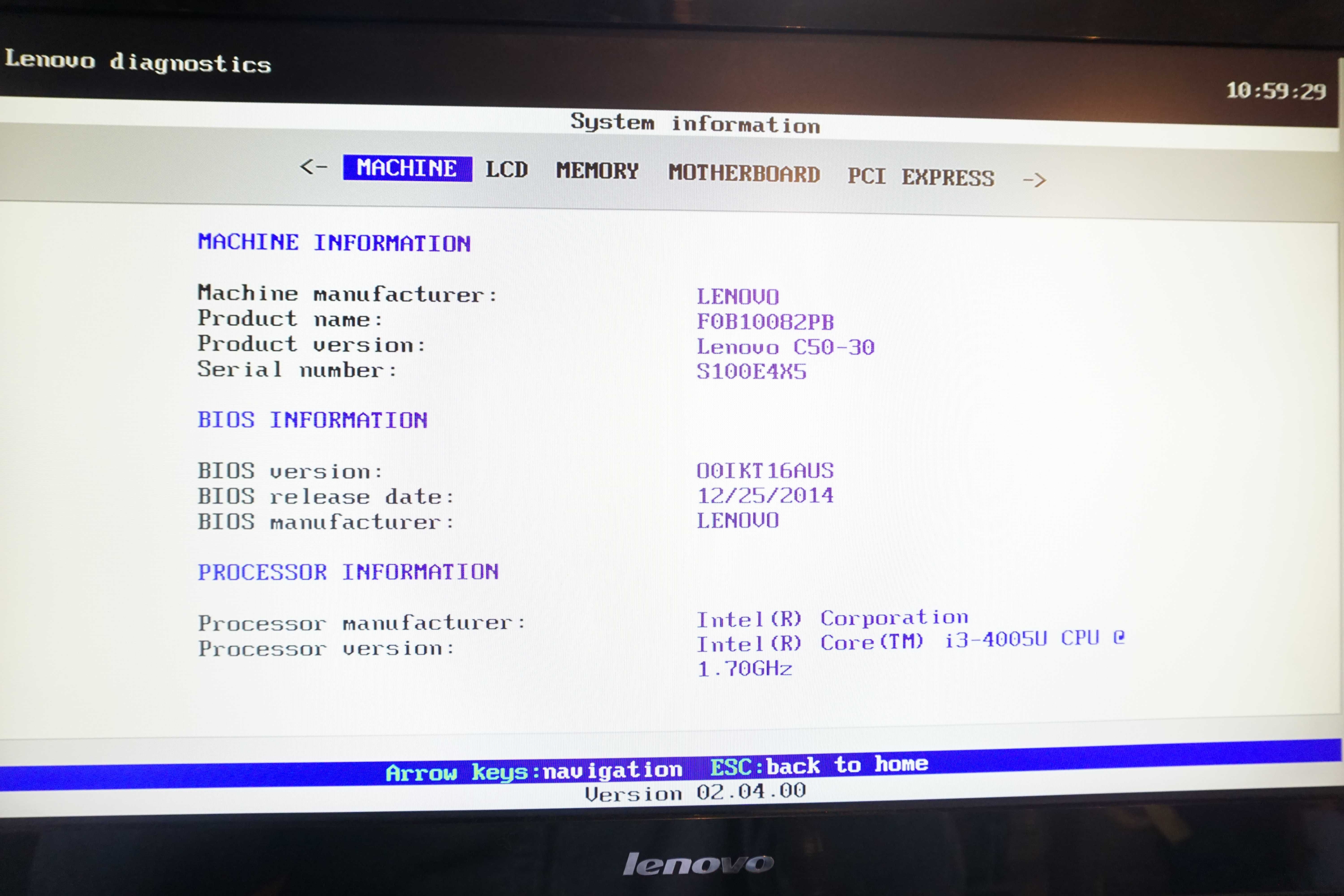 Lenovo C50-30 AiO 23 cale i3 4gen 16GB RAM 120 SSD