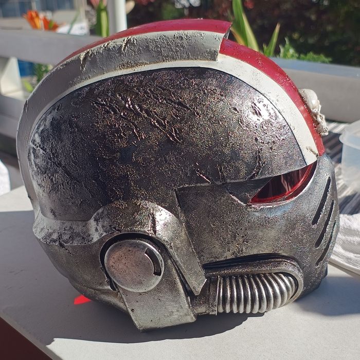 Capacete Ultramarine Warhammer tamanho real