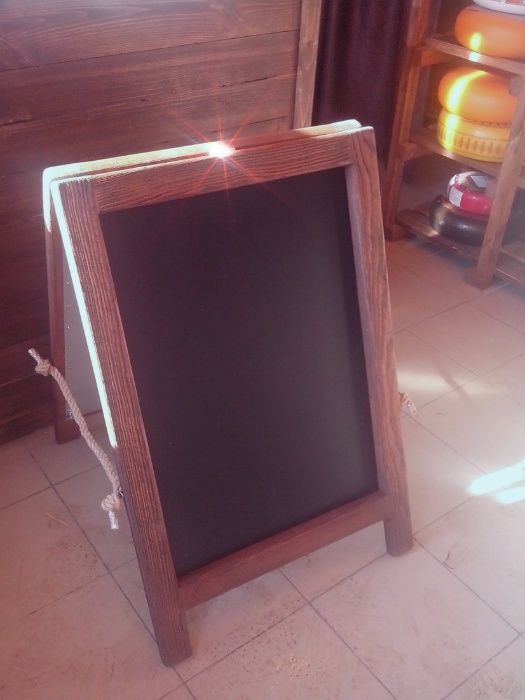 Доска меловая грифельная, штендер, меню ценник маркерный