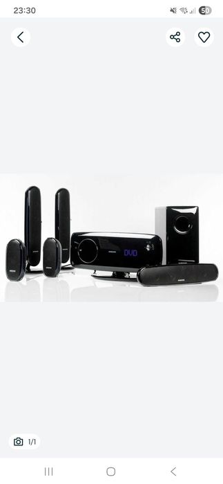 Home cinema Samsung HT-XQ100
Leitor DVD
Totalmente funcional.
Cara
