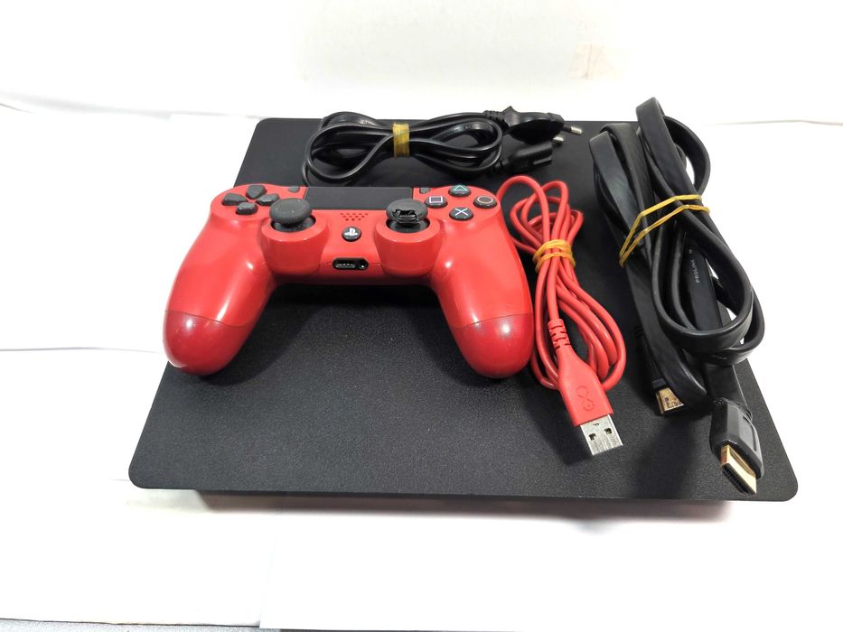 Konsola PS4 SLIM 500GB + PAD + Okablowanie