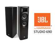 JBL Studio 690 Dark Wood OUTLET Kolumny Mega Bass SKLEP