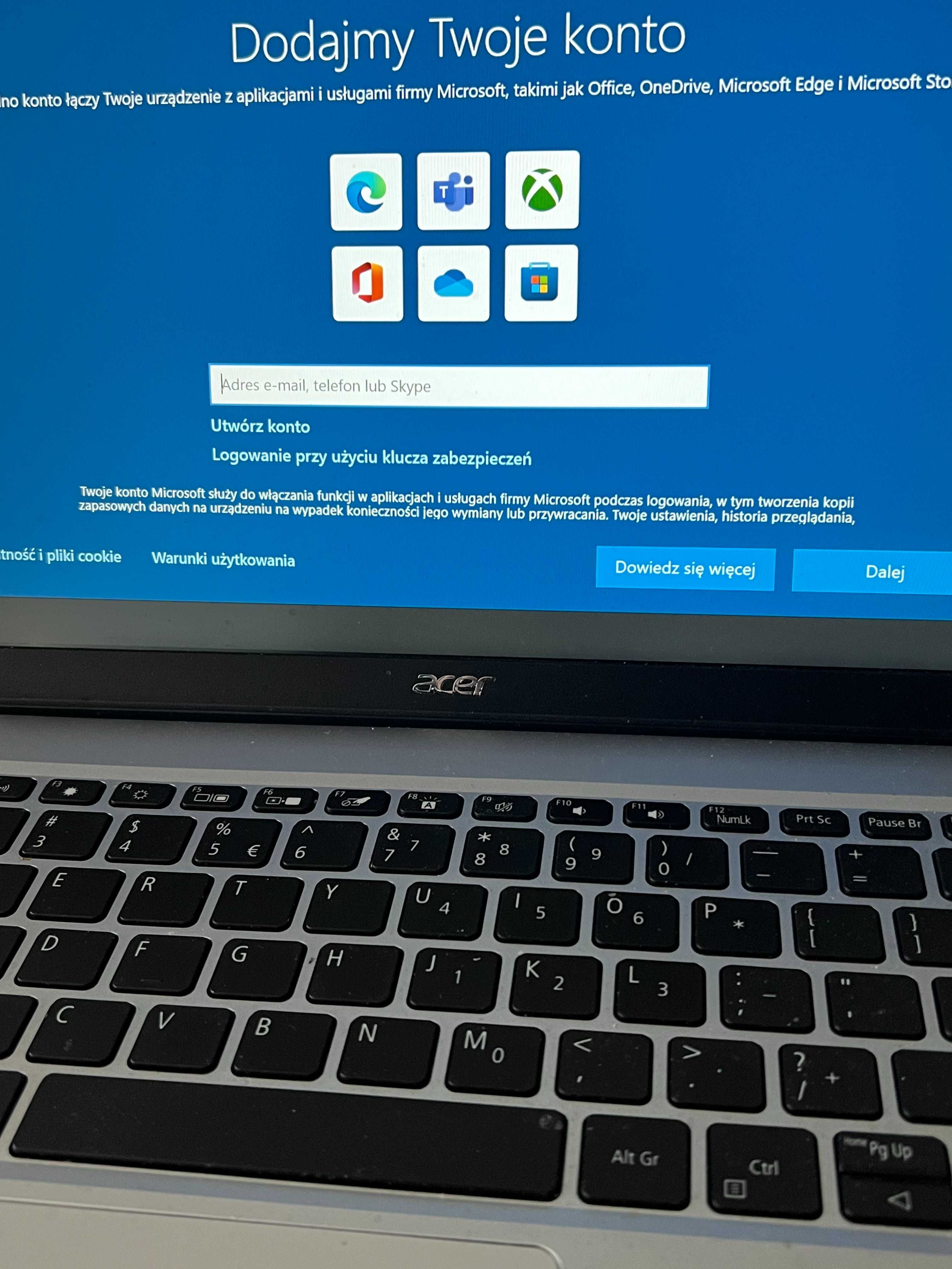 Laptop ACER swift1