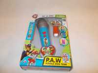 Psi Patrol - mikrofon podświetlany z dźwiękiem