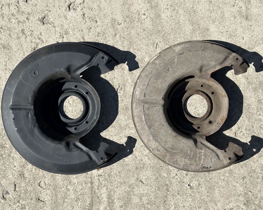 Mercedes w126 w123 w116 поворотний кулак під ABS, супорти, кожух диска