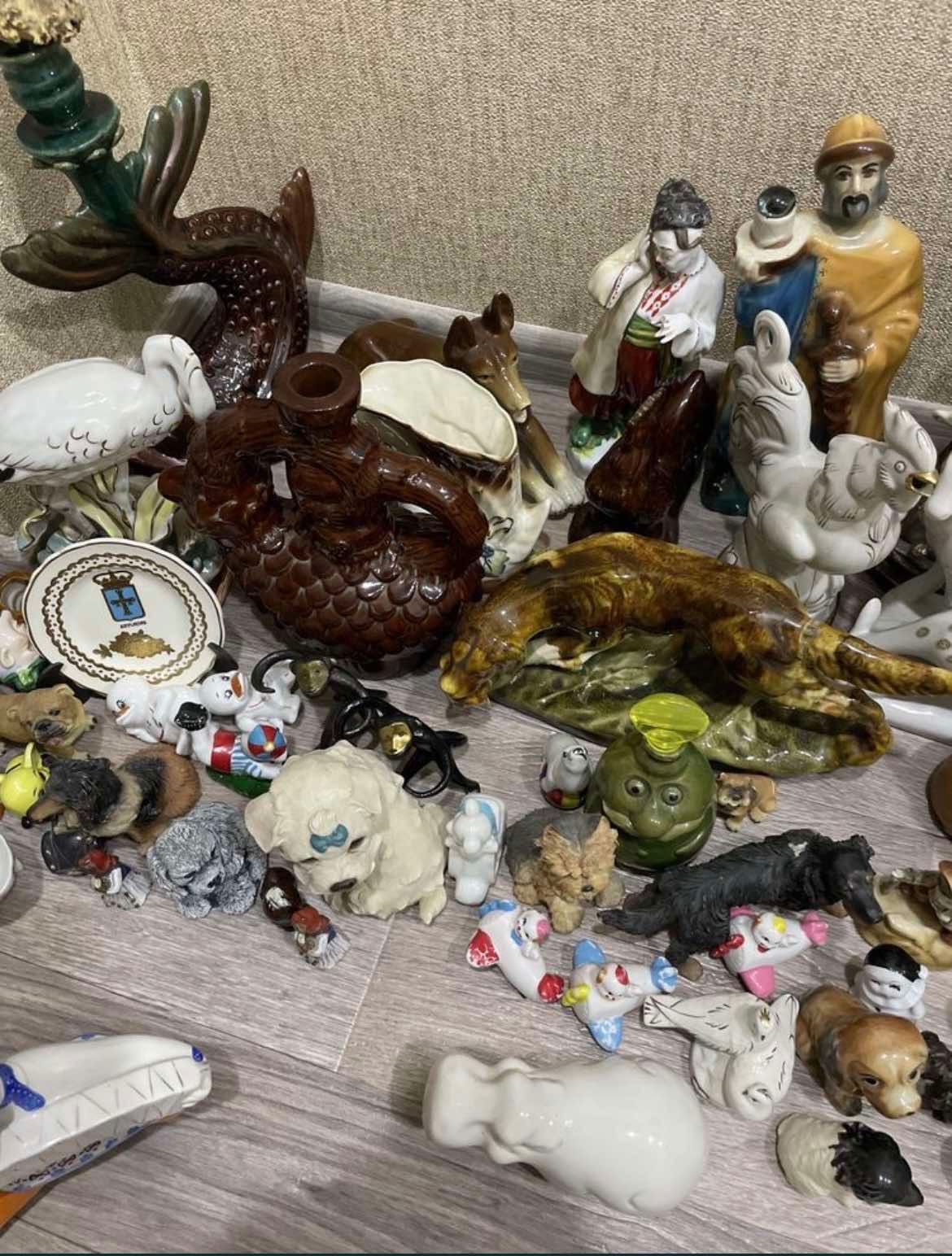 Статуетки фарфорові,ціни різні