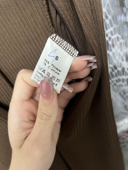 Комбинезон облегающий лосины рубчик