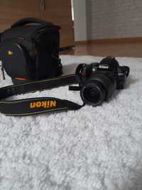Lustrzanka Nikon D3000 aparat + torba gratis - jak nowy