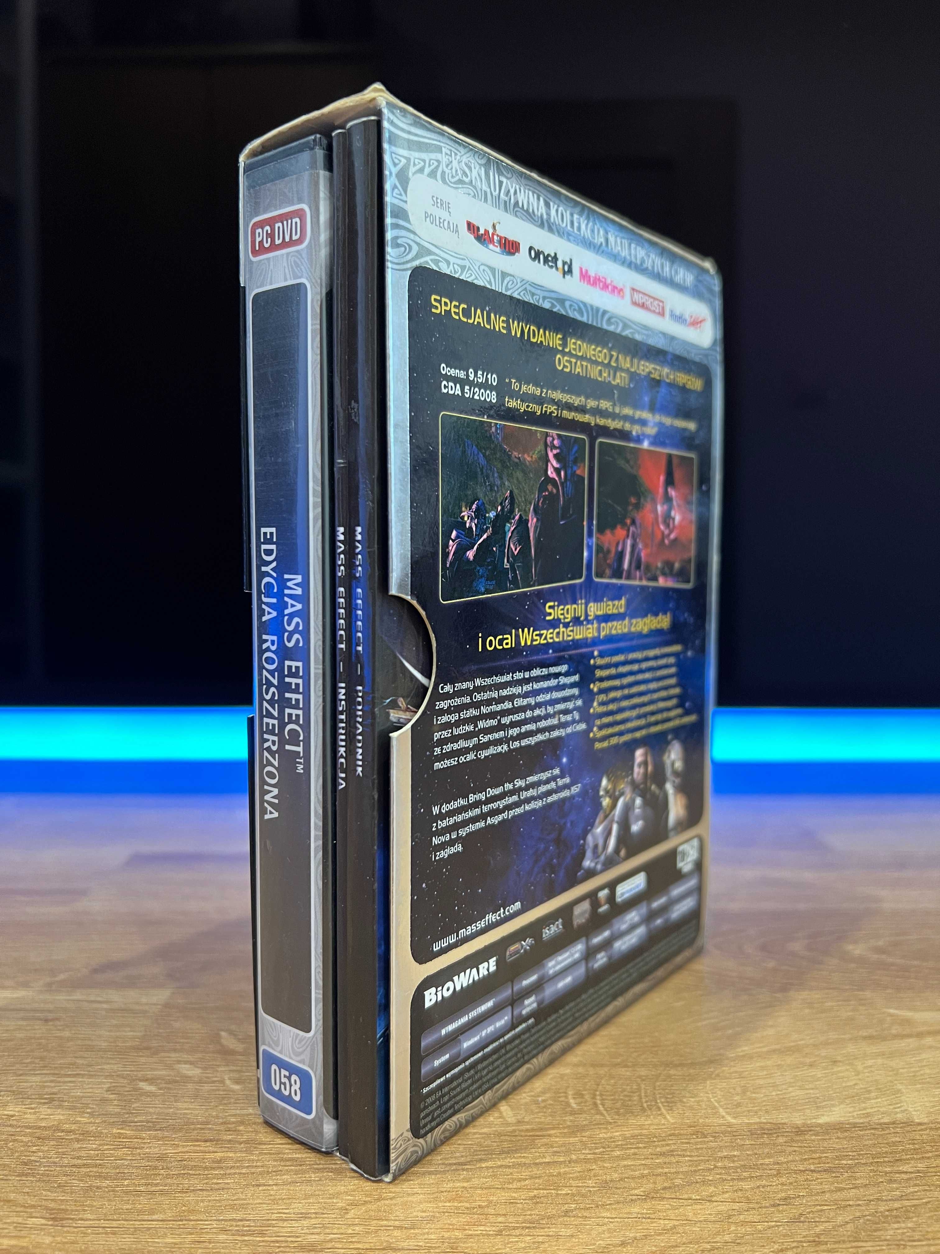 Mass Effect 1 + dodatek (PC PL 2008) MINI BIG BOX Edycja Rozszerzona