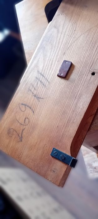 Szafka vintage pod maszynę do szycia Łucznik - oryginał PRL, 1974r.