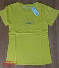 T- shirt damski / żółty - rozmiar M