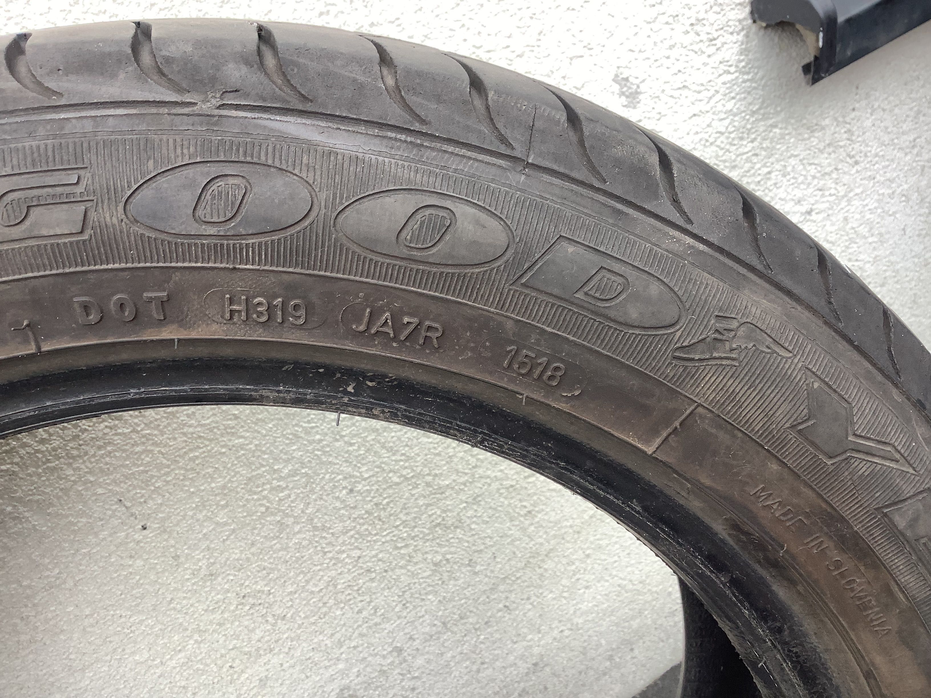 GOODYEAR 195/55r16 4szt opony lato letnie 6.7mm 2018r