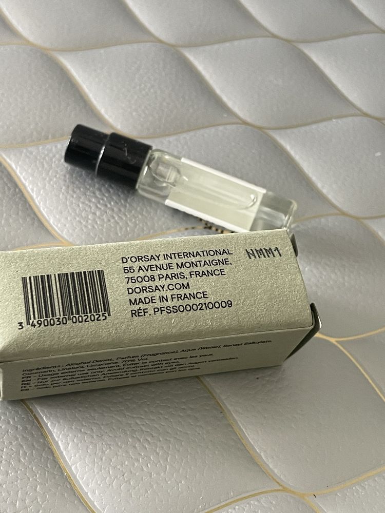 Sur tes levres. E.Q. de D’ORSAY edp 1.5 ml