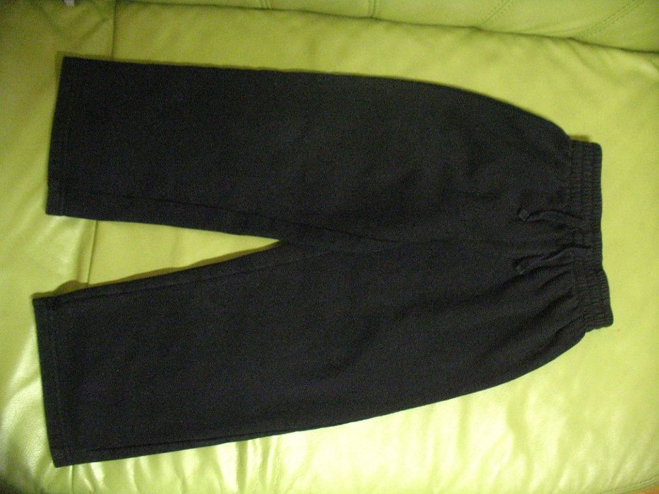 Теплые трикотажные спортивные штаны штанишки Tu с начесом на 116