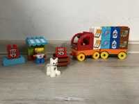 Lego duplo ciężarówka z jedzeniem