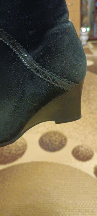 Сапоги зимові шкіряні, замшеві, туфлі