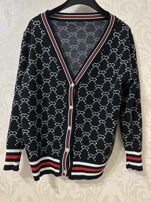 Кофта кардиган в стилі Gucci xs-s