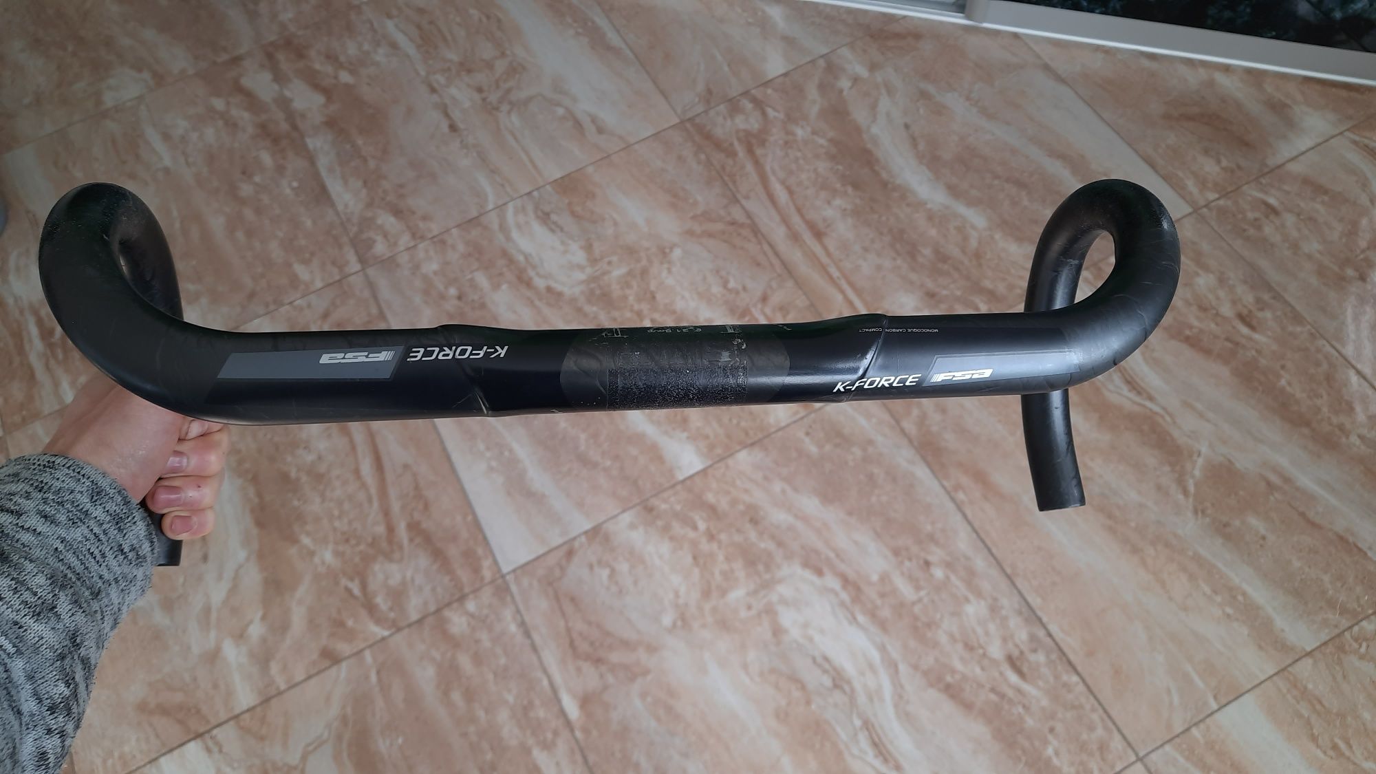 Kierownica FSA K-Force compact carbon 420mm