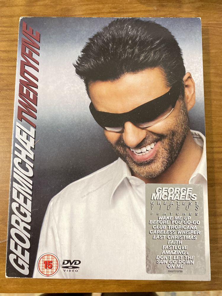 Dvd duplo George Michael - twenty five