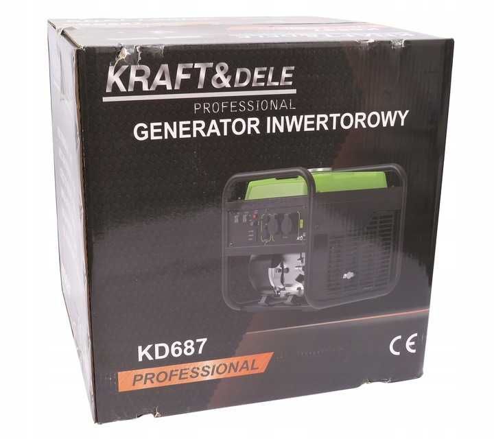 Agregat Prądotwórczy Inwertorowy Generator 4,3KW 230V Jakość Sklep