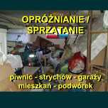Opróżnianie piwnic, strychów, mieszkań itp.