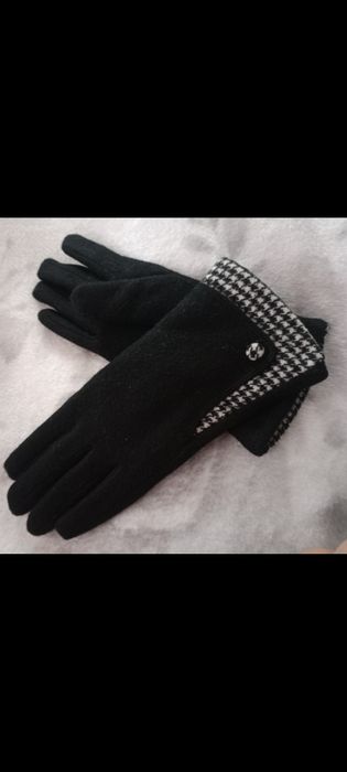 Rękawiczki damskie z wełną