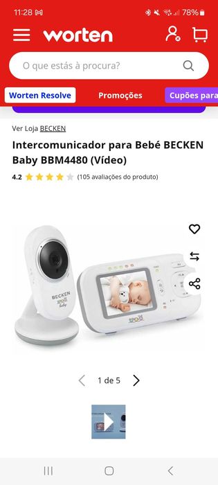 Intercomunicador Becken baby